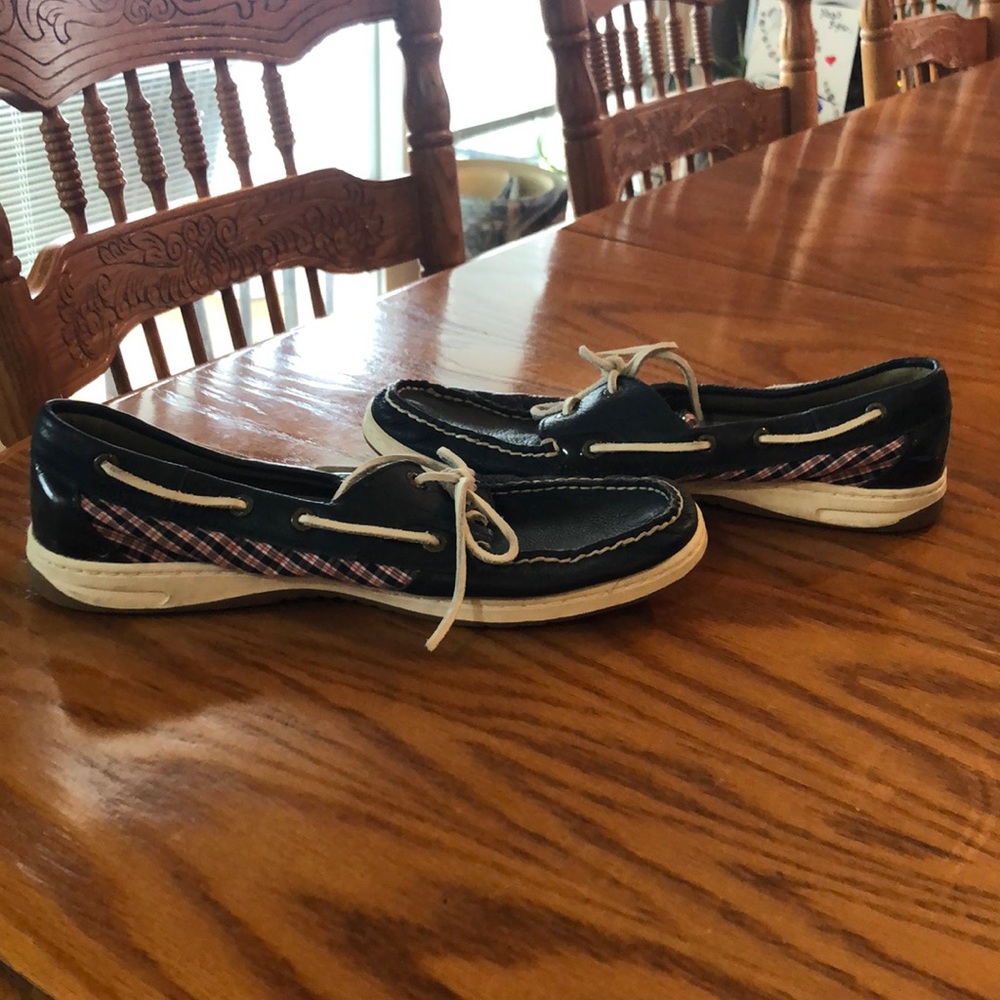 Sperry’s. Worn once.